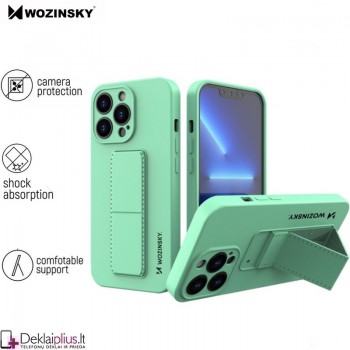 Wozinsky 4in1 švelnaus silikono dėklas - mėtinis (Apple Iphone 11 Pro)
